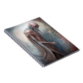 Alien Creature Science Fiction Notizblock (Rechte Seite)