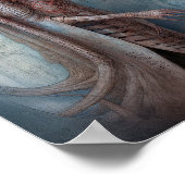 Alien Creature Science Fiction Poster (Ecke)