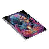 Alien Creature Surreal Horror Art Notizblock (Rechte Seite)