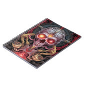 Alien Creature Surreal Horror Art Notizblock (Linke Seite)