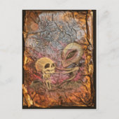 Alien Danse Macabre Postkarte (Vorderseite)