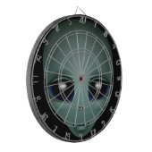 Alien Dartboard E.T. Coole Alien Geschenke ET Dart Dartscheibe (Vorderseite Links)
