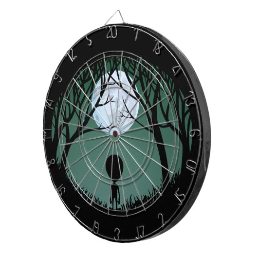 Alien Dartboard E.T. Coole Alien Gifts ET Dartboar Dartscheibe (Vorderseite rechts)