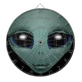 Alien Dartboard E.T. Coole Alien Gifts ET Dartboar Dartscheibe (vorne)