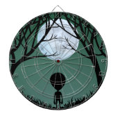 Alien Dartboard E.T. Coole Alien Gifts ET Dartboar Dartscheibe (vorne)
