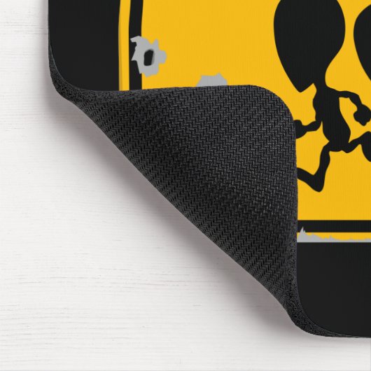 Alien, das Zeichen kreuzt Mousepad (Ecke)