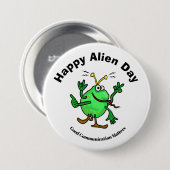 Alien Day Communication Button (Vorne & Hinten)