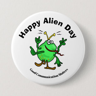 Alien Day Communication Button
