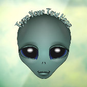 Alien Decal Custom Niedlich Alien Gray Window Clon Fensteraufkleber (Blatt 3)
