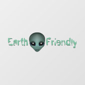 Alien Decal Custom Niedlich Alien Gray Window Clon Fensteraufkleber (Blatt)