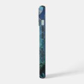 Alien Deep Sea Encounter iPhone 15 Hülle (Linke Seite)