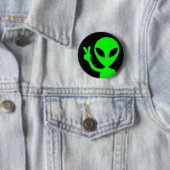 Alien der Friedenssicherung Button (Beispiel)