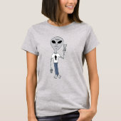 Alien der Friedenssicherung T-Shirt (Vorderseite)