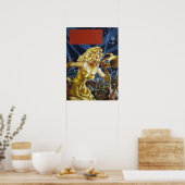 Alien der Vintagen Science Fiction Poster (Küche)