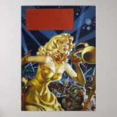 Alien der Vintagen Science Fiction Poster (Vorne)