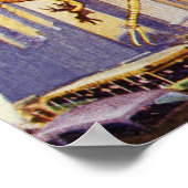 Alien der Vintagen Science Fiction Poster (Ecke)