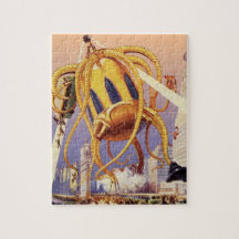 Alien der Vintagen Science Fiction