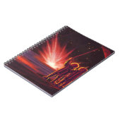 Alien der Vintagen Science Fiction Roter Planet Ex Notizblock (Linke Seite)