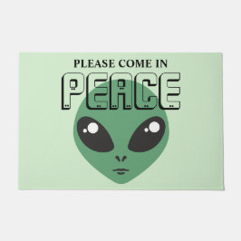 Alien des Friedens Fußmatte