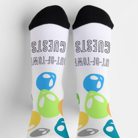 Alien Design Socken! Socken (Oben)
