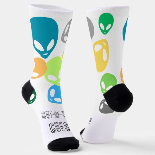 Alien Design Socken! Socken (Gewinkelt)