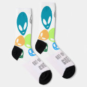 Alien Design Socken! Socken (Rechts)