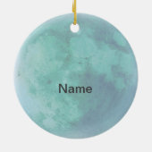 Alien Dice Keramik Ornament (Hinten)