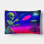 Alien Disc Golf Zippered Bag Zubehörtasche (Vorderseite)