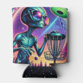 Alien Disk Golf Dosenkühler (Rückseite)