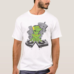 Alien DJ in der Farbe T-Shirt