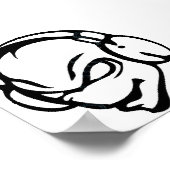 Alien dj poster (Ecke)