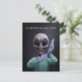 Alien Doc Postcard Postkarte (Stehend Vorderseite)