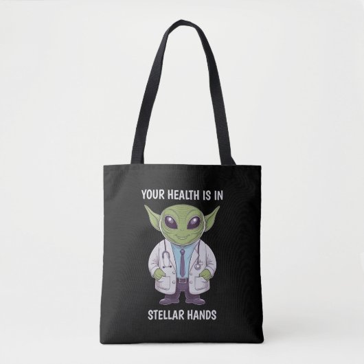 Alien Doctor Tasche (Vorderseite)