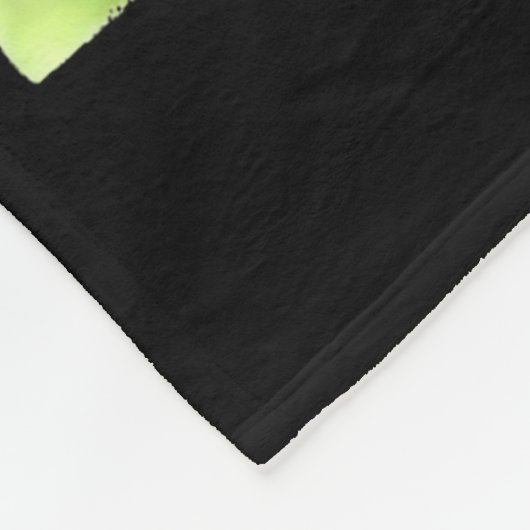 Alien Dog Meme Glerp Glorp Funny Space Laser Gift Fleecedecke (Ecke)