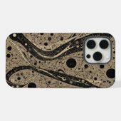 Alien Doodle iPhone Hülle (Rückseite (Horizontal))