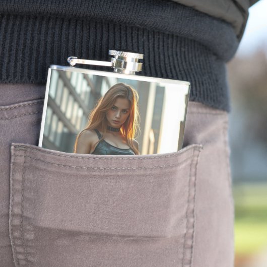 Alien Dream Girls Flachmann (Beispiel)