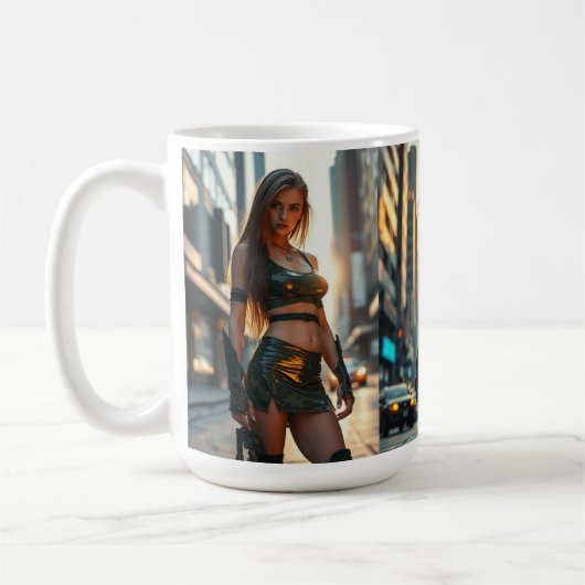 Alien Dream Girls Kaffeetasse (Links)
