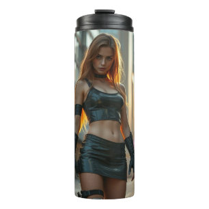 Alien Dream Girls Thermosbecher