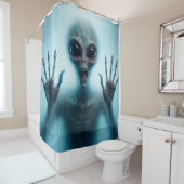 Alien Duschvorhang (Beispiel)