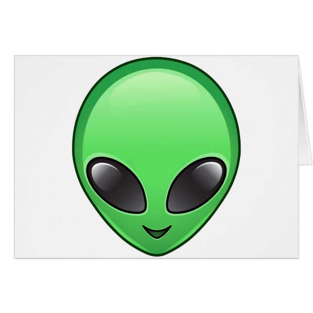 Alien Eemoji (Vorderseite (Horizontal))