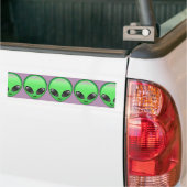 Alien Eemoji Autoaufkleber (Auf Lkw)