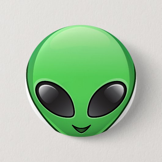 Alien Eemoji Button (Vorderseite)