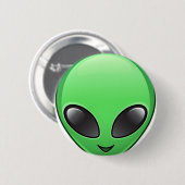 Alien Eemoji Button (Vorne & Hinten)
