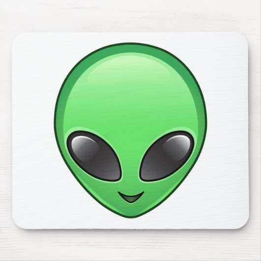 Alien Eemoji Mousepad (Vorne)