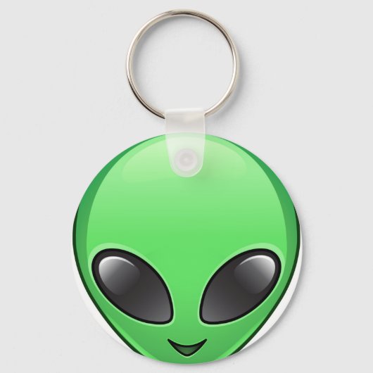 Alien Eemoji Schlüsselanhänger (Vorderseite)