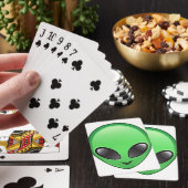 Alien Eemoji Spielkarten (In Situ)