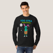 Alien Egg stra Terrestriale Niedlich Ostern Alien  T-Shirt (Vorne ganz)