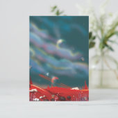 Alien Einladung (Stehend Vorderseite)