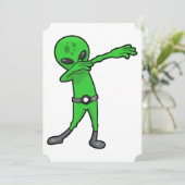 Alien Einladung (Stehend Vorderseite)