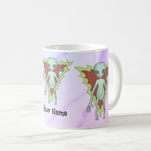 Alien Eins Kaffeetasse (VorderseiteRechts)